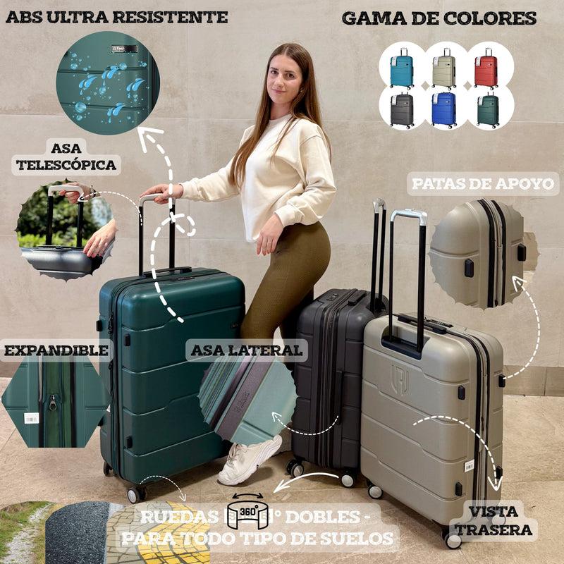 Maleta De Cabina Vigo-20"Modelo RigidaLuggage & Bags > Suitcases > Carry-On Suitcases