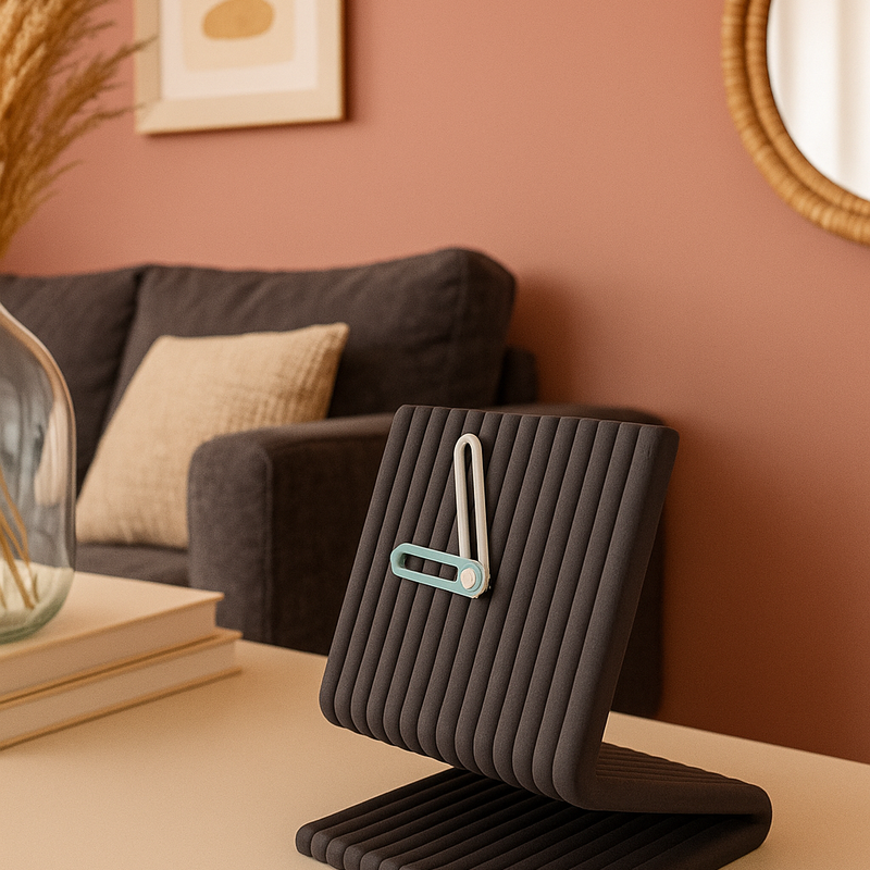 Reloj de Mesa Moderno en 3D: Diseño Esculpido MinimalistaRelojHome & Garden > Decor > Clocks > Desk & Shelf Clocks > Desk Clocks