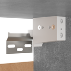 | Mueble para TV de Pared | 2 pcs Gris hormigón 30.5 x 30 x 60 cm