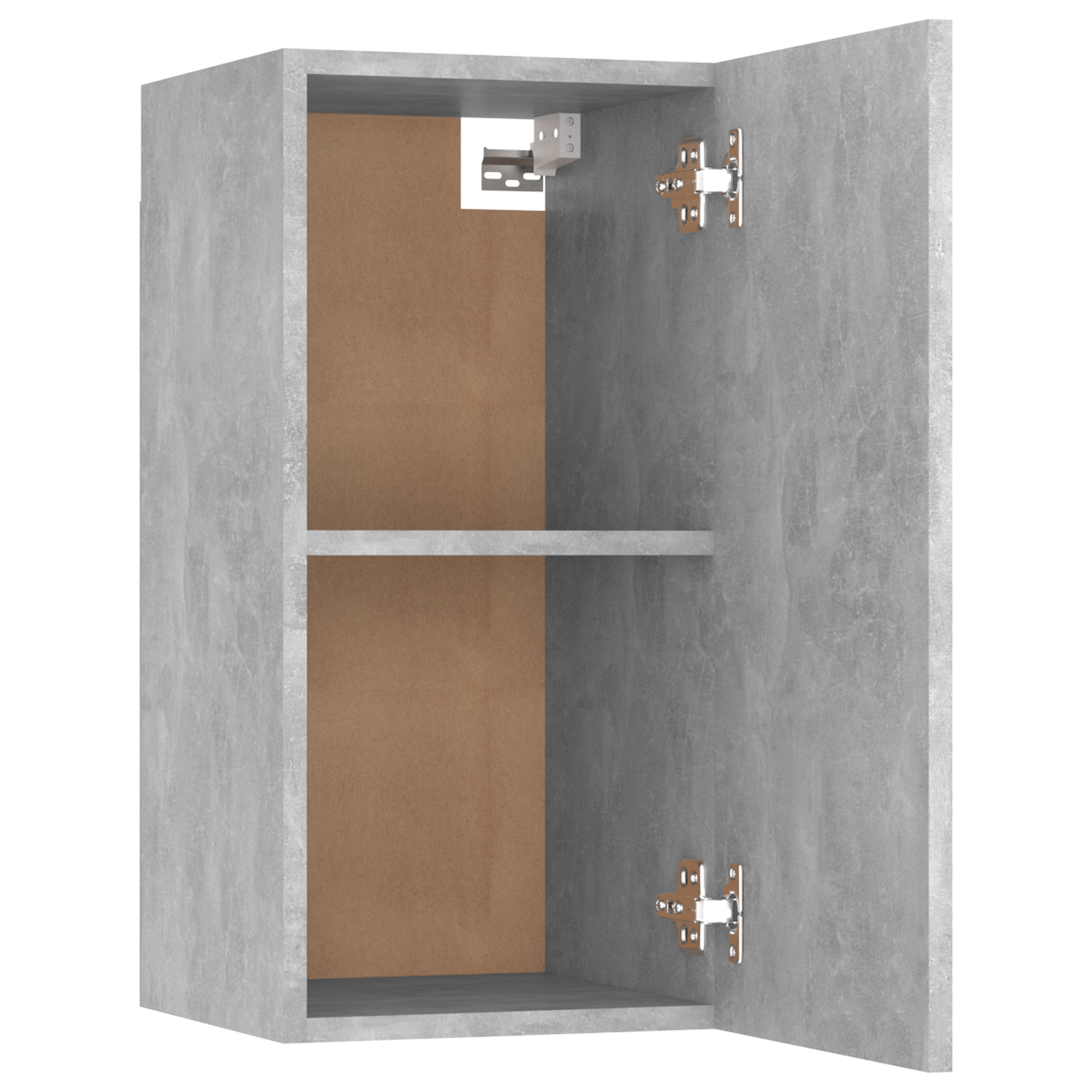 | Mueble para TV de Pared | 2 pcs Gris hormigón 30.5 x 30 x 60 cm