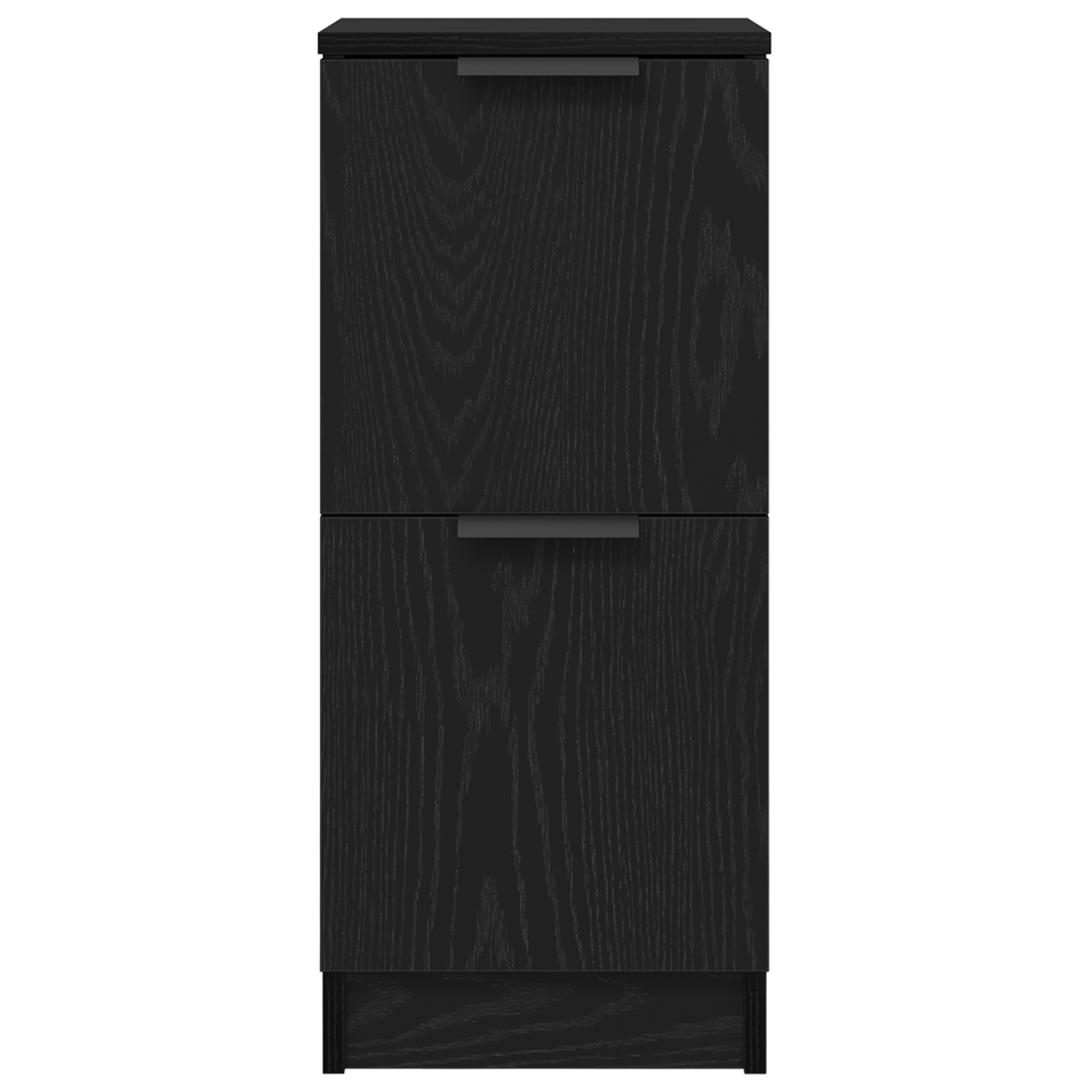 Aparador 3 pcs Roble Negro Madera de ingeniería