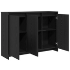 Aparador Negro 102 x 29.5 x 75 cm Madera de ingeniería