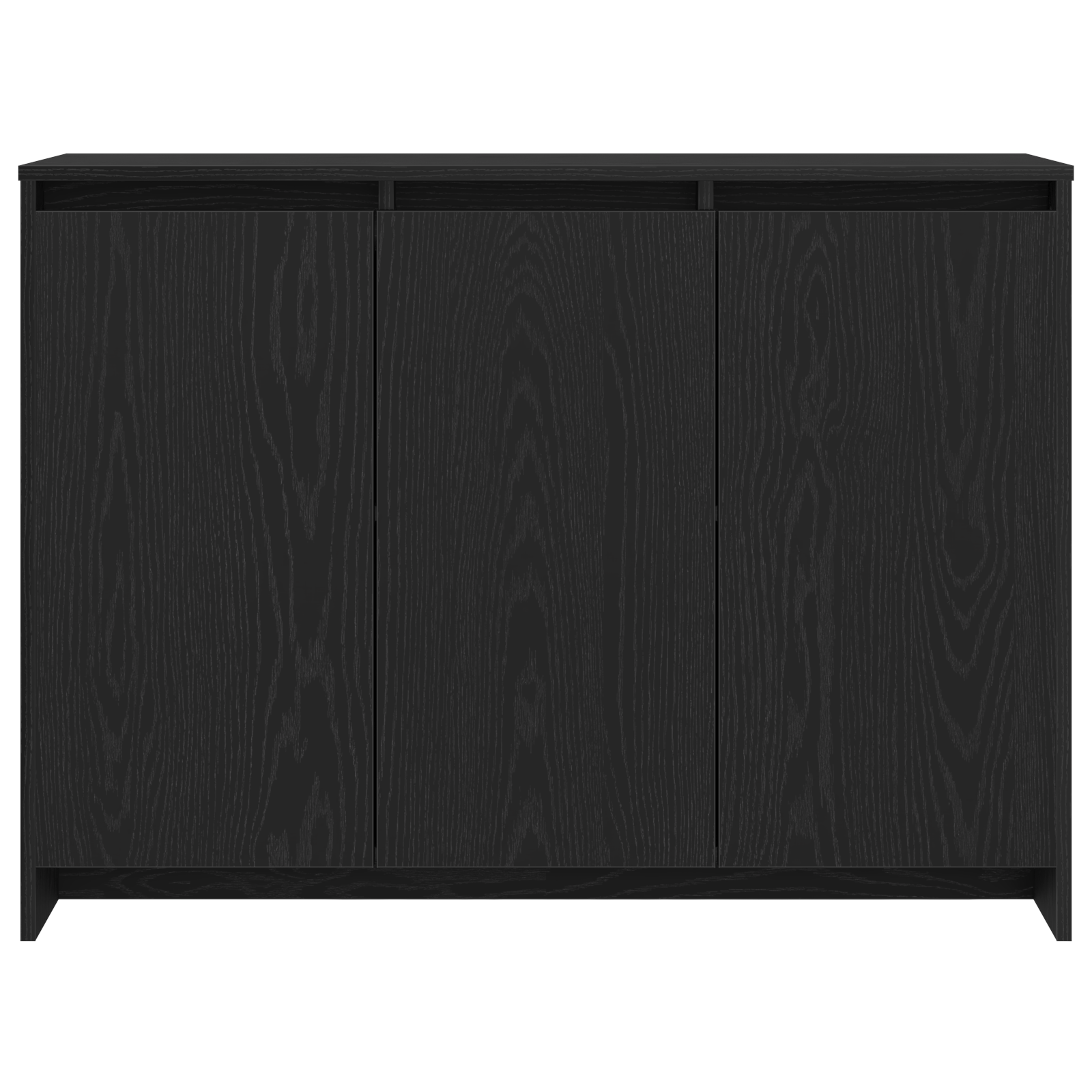 Aparador Negro 102 x 29.5 x 75 cm Madera de ingeniería