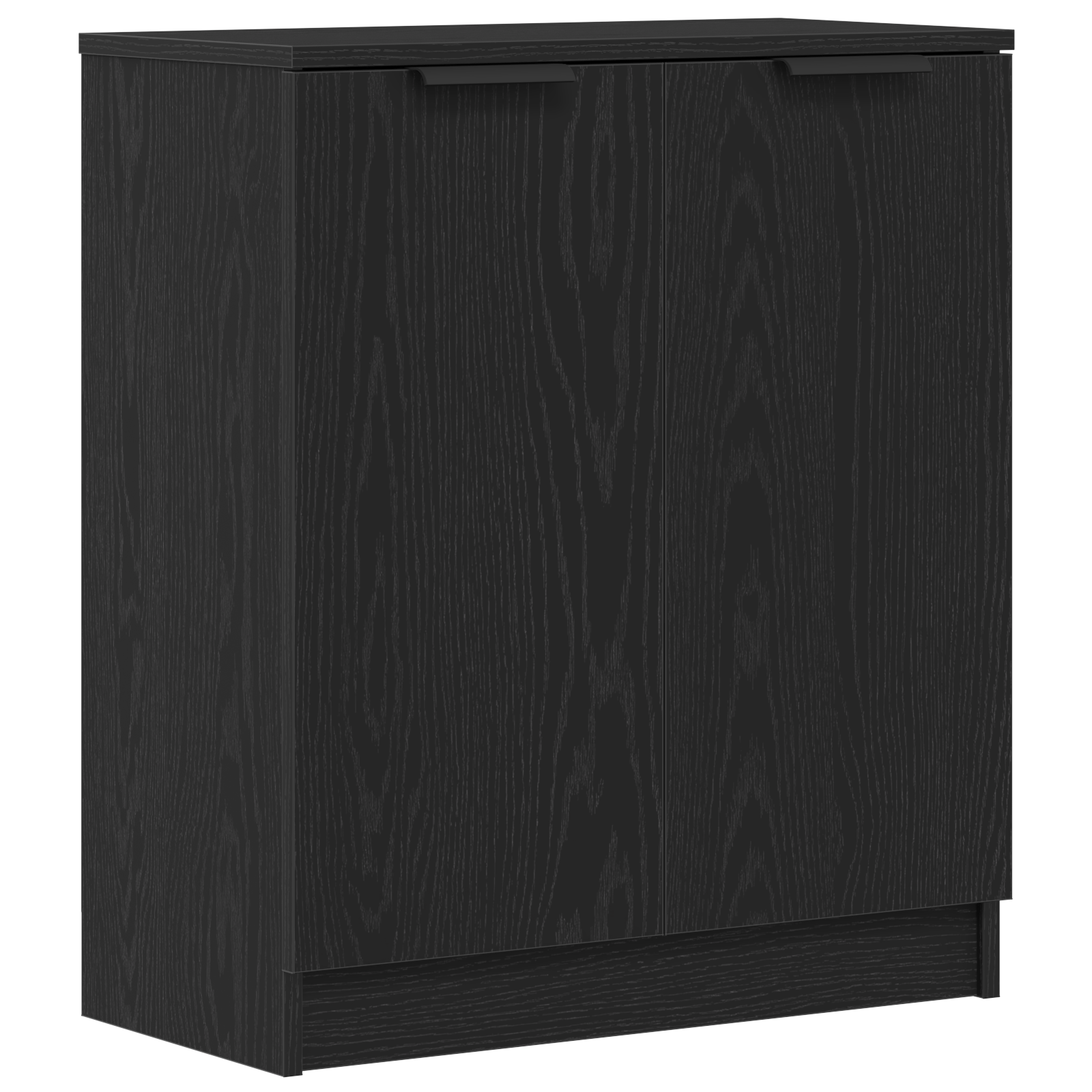 Aparador Roble Negro 60 x 30 x 70 cm Madera de ingeniería