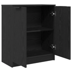 Aparador Roble Negro 60 x 30 x 70 cm Madera de ingeniería