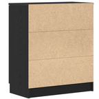 Aparador Roble Negro 60 x 30 x 70 cm Madera de ingeniería