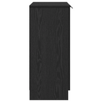 Aparador Roble Negro 60 x 30 x 70 cm Madera de ingeniería
