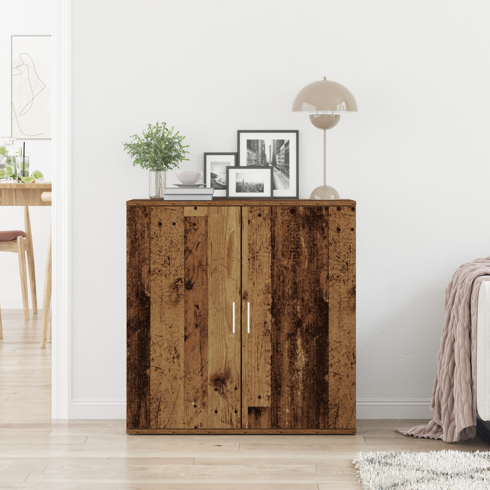 Aparador Madera vieja 79 x 38 x 80 cm Madera de ingeniería