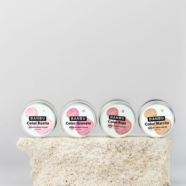 Bálsamos con color 4 tonos naturales | edición limitada