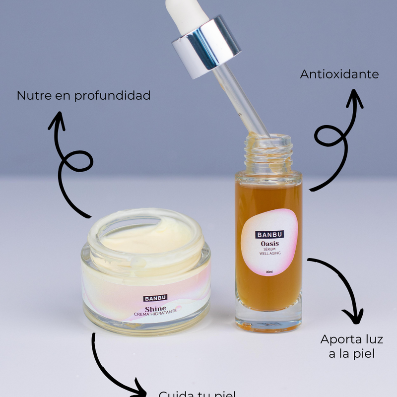 Rutina facial básica para piel seca con hidratación diaria