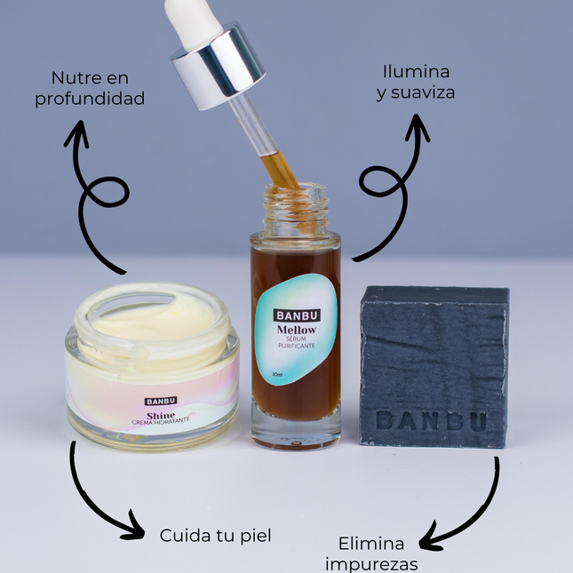 Rutina facial para piel mixta y grasa hidratación antiage