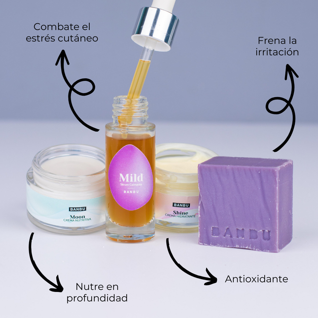 Rutina facial completa eco para piel sensible diaria