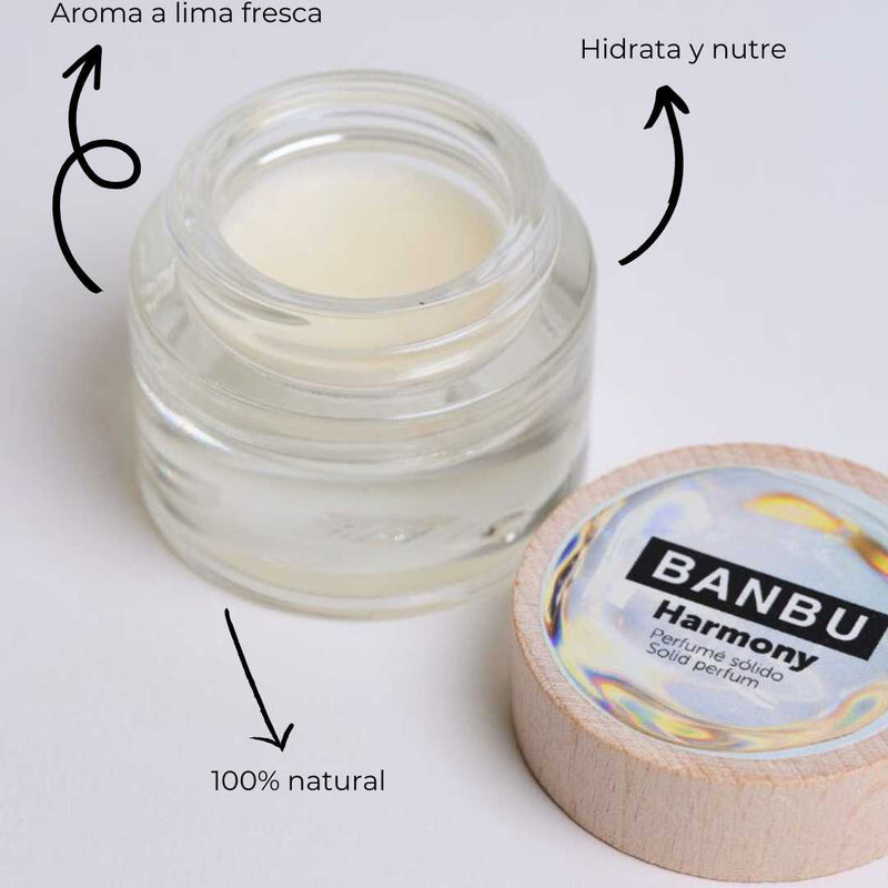 Perfume sólido | aroma cítrico de lima equilibrado