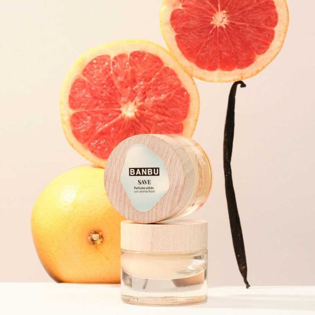 Perfume sólido eco floral cítrico afrutado naranja sanguina