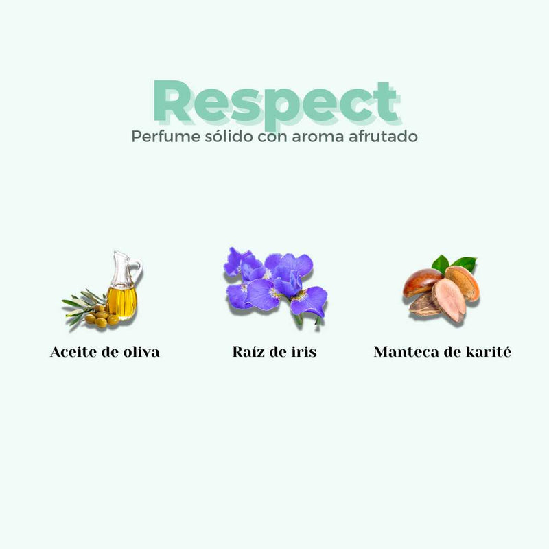 Perfume sólido afrutado melocotón y jazmín suave | eco