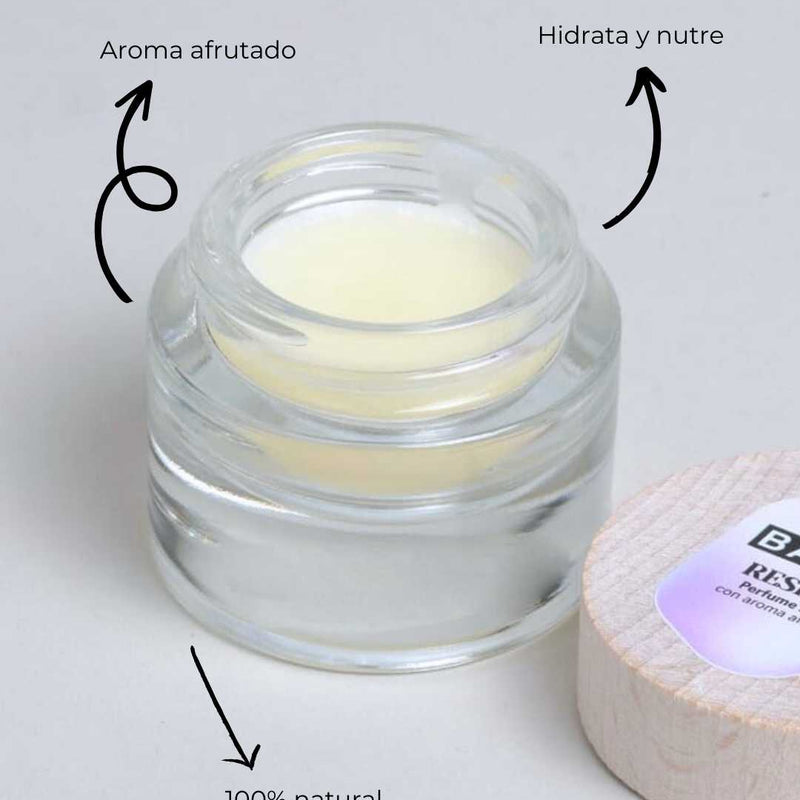 Perfume sólido afrutado melocotón y jazmín suave | eco