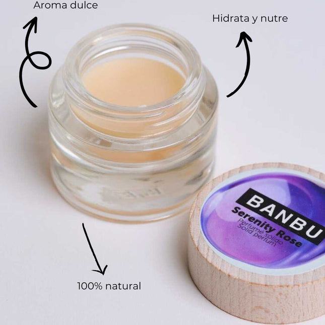 Perfume sólido aroma floral rosa gardenia orquídea cedro