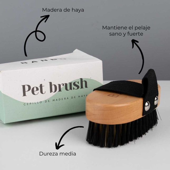 Cepillo para perros suave y ergonómico para todo pelaje