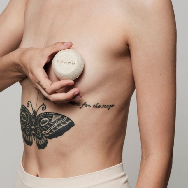 Champú sólido hidratante para pelo normal y seco suave