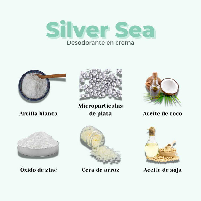 Desodorante crema ecológico recargable para piel sensible