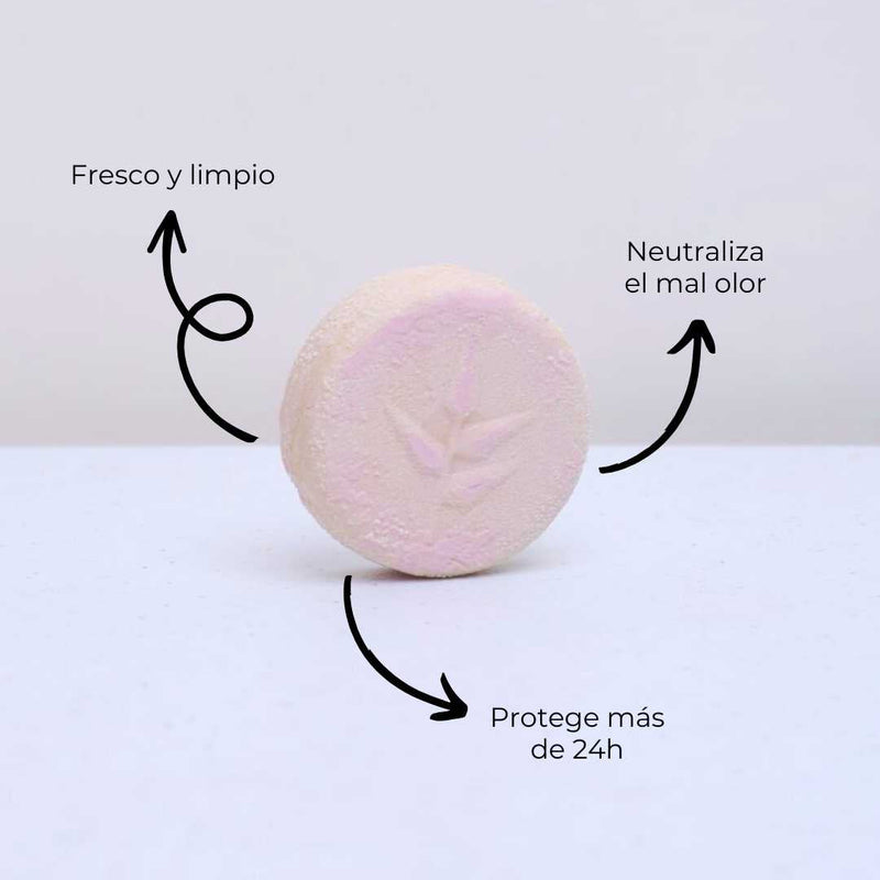 Desodorante crema natural aroma dulce para uso diario