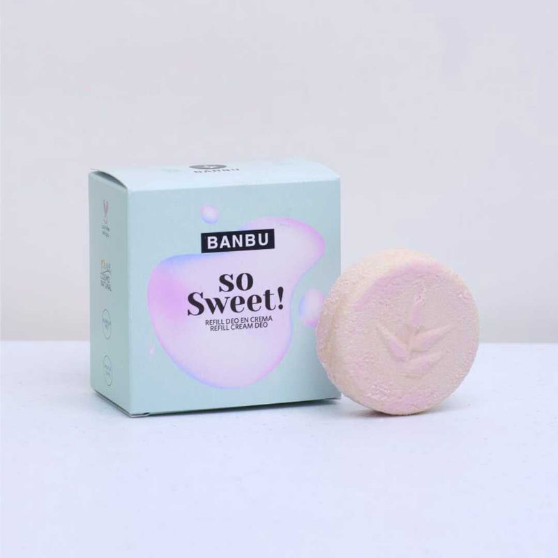 Desodorante crema natural aroma dulce para uso diario