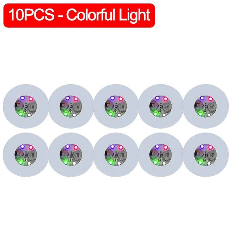 Posavasos LED adhesivos para vasos y botellas · Luces decorativas multicolorPosavasosHome & Garden > Kitchen & Dining > Barware > Coasters
