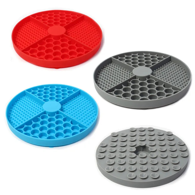 Alfombrilla de silicona para aliviar la ansiedad con ventosaComederosAnimals & Pet Supplies > Pet Supplies > Pet Bowls, Feeders & Waterers > Slow Feeder Bowls