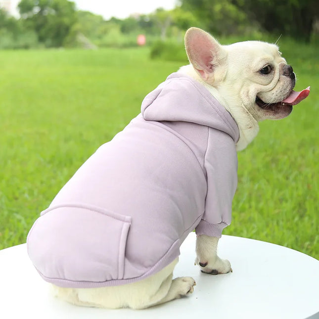 Sudadera con capucha de invierno para mascotas