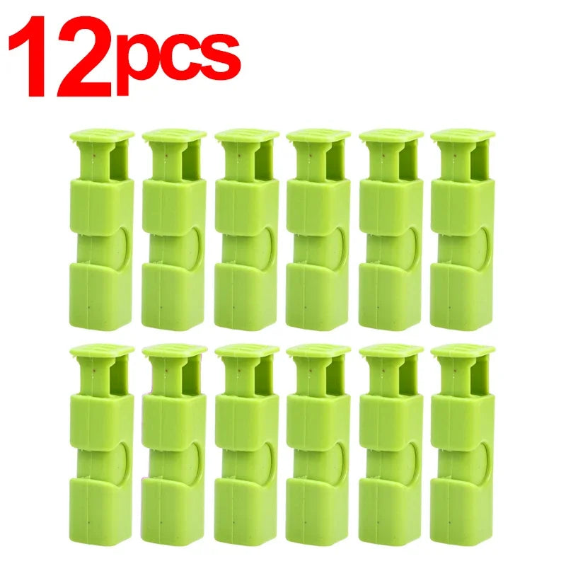 Pinzas reutilizables para sellar bolsas de alimentos – pack de 6 o 12 unidadesPinzasHome & Garden > Kitchen & Dining > Food Storage Accessories > Twist Ties & Bag Clips > Bag Sealing Clips