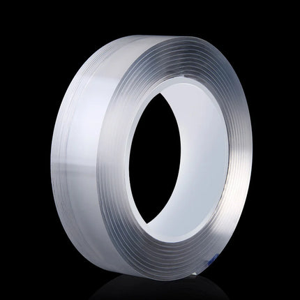 Transparent double-sided adhesive tape