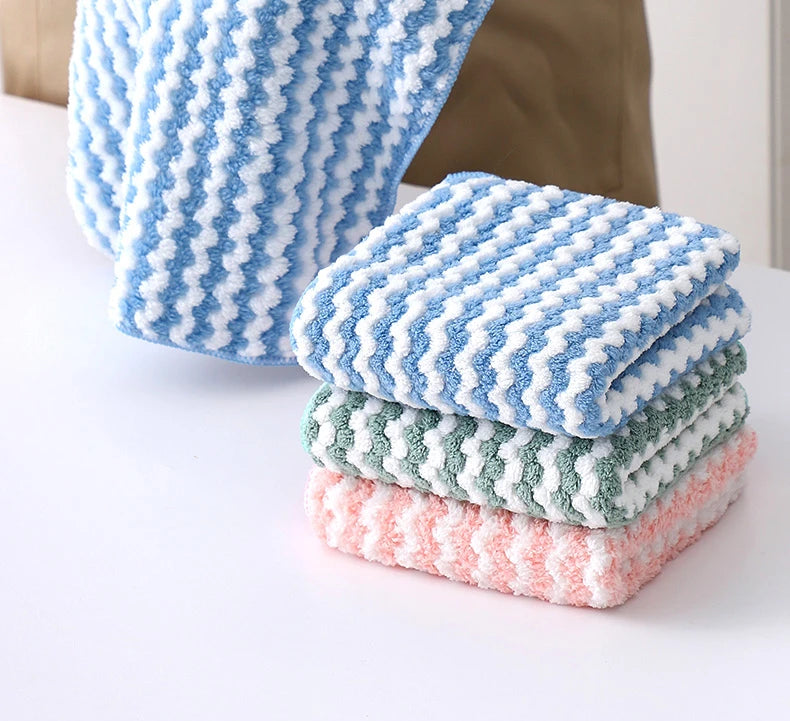 Absorbent Microfiber Kitchen Towel