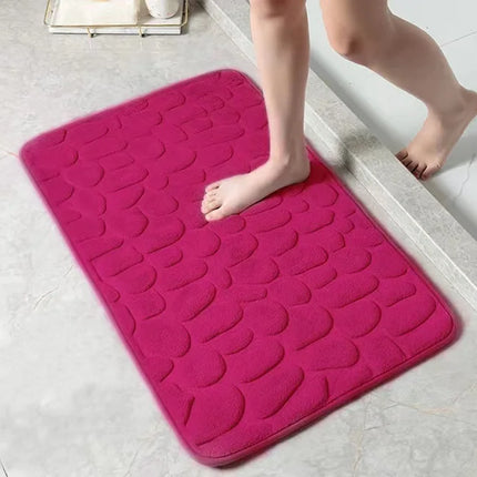 Alfombrilla de baño con relieve