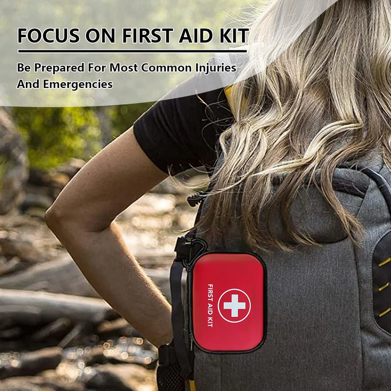 Kit de primeros auxilios portátil de 90 piezas para hogar y aventurasKit de emergenciasHealth & Beauty > Health Care > First Aid > First Aid Kits