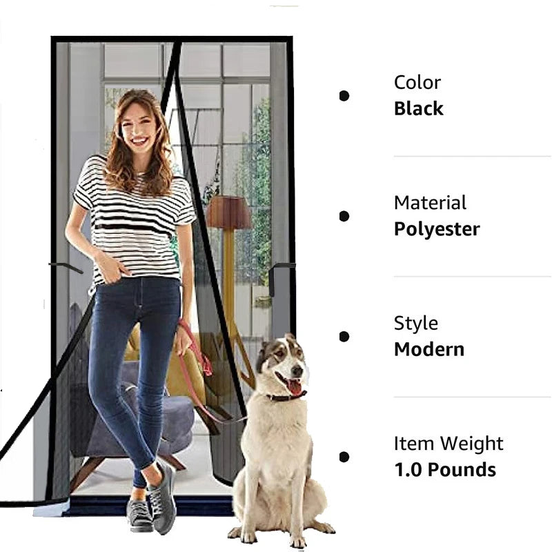 Mosquitera magnética 190-225 cm con cierre automáticoMosquiterasHome & Garden > Decor > Window Treatments > Window Screens