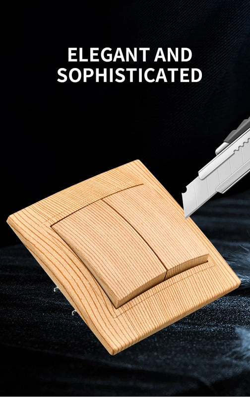 Interruptores y enchufes de estilo madera para paredEnchufes e interruptoresHardware > Power & Electrical Supplies > Power Outlets & Sockets > Wall Outlets