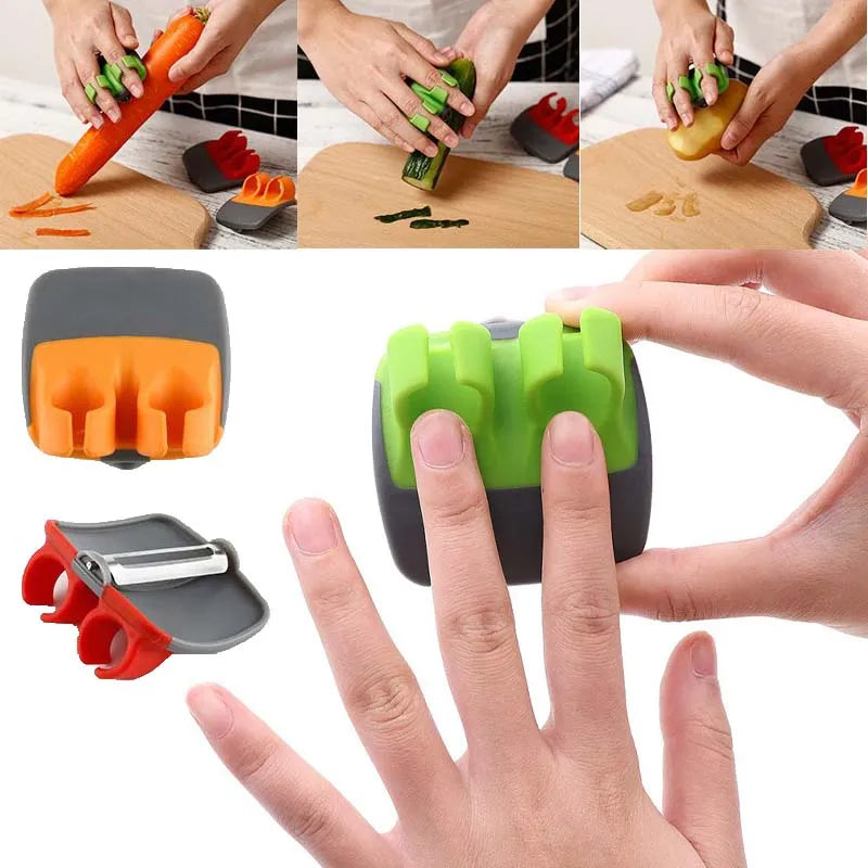 Éplucheur de légumes au doigt