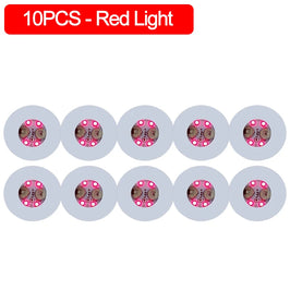 Rojo - 10 unidades / 6 cm