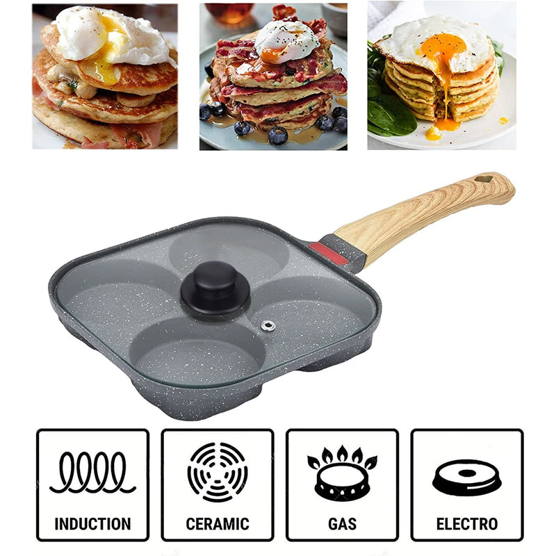 Sartén antiadherente de 4 moldesSartenesHome & Garden > Kitchen & Dining > Cookware & Bakeware > Cookware > Skillets & Frying Pans > Frying Pans