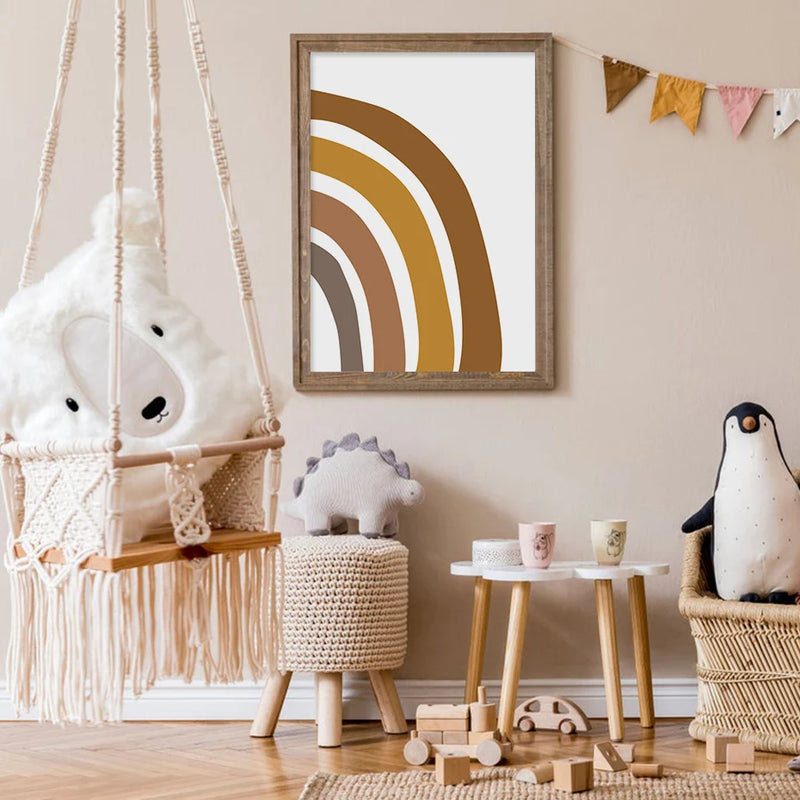 Poster Boho de animales de SafariCuadros