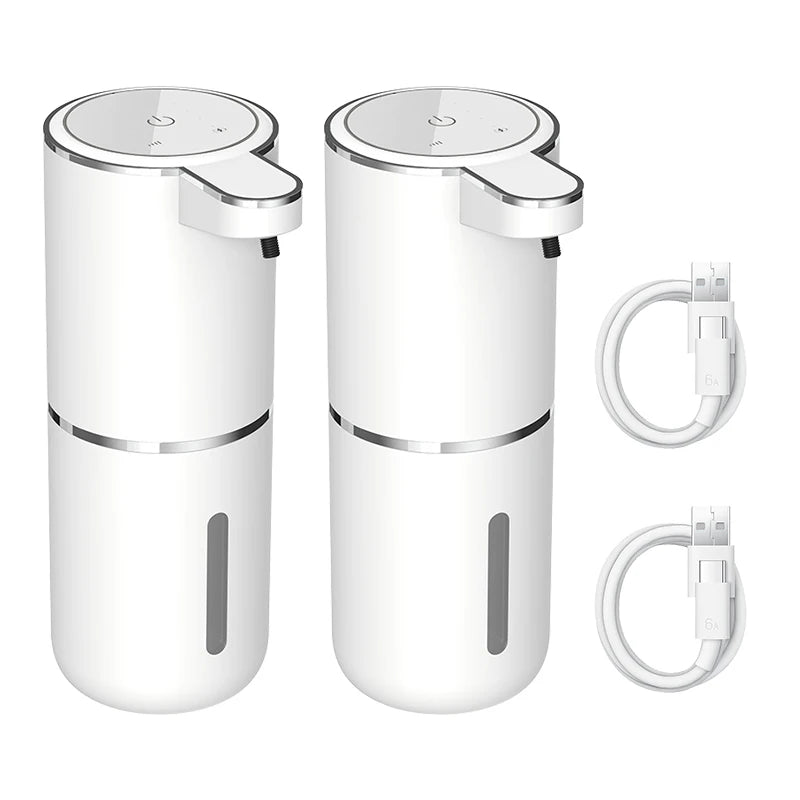 Dispensador automático de jabón espumoso – 380 ml, USB, pantalla inteligente, sensor sin contactoDispensadoresHome & Garden > Bathroom Accessories > Soap & Lotion Dispensers