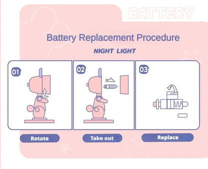 Mini LED lamp animated design