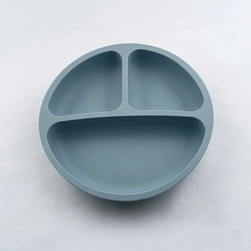 Plato de silicona seguro para bebés con ventosa de aprendizajePlatos infantilesBaby & Toddler > Nursing & Feeding > Feeding Essentials > Feeding Plates