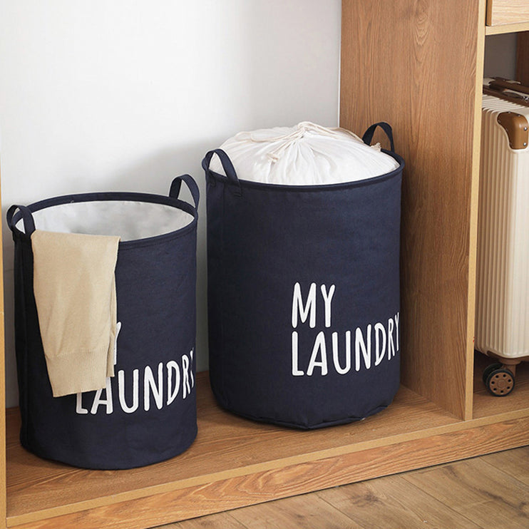 Foldable Waterproof Cotton Linen Basket