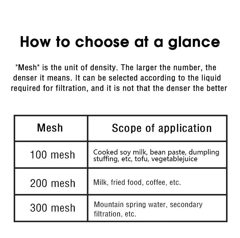 Bolsas de filtro de nailon reutilizables para cocinaAccesorios para cocinarHome & Garden > Kitchen & Dining > Kitchen Tools & Utensils > Colanders & Strainers > Strainers