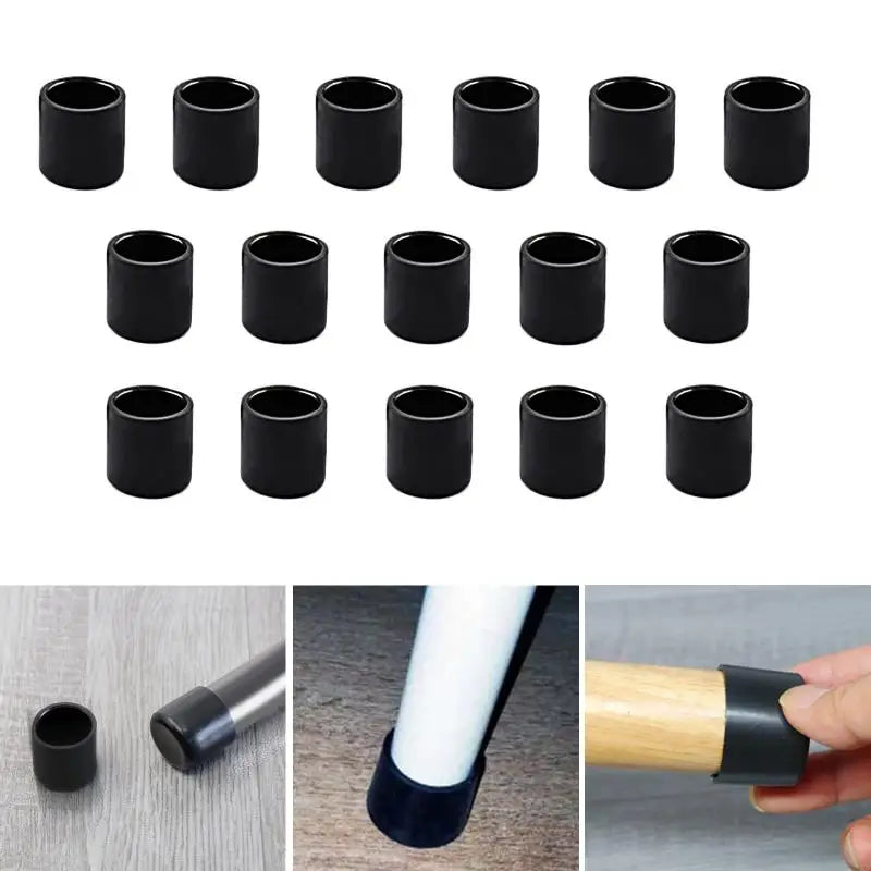 Conteras redondas en negro para patas de mueblesProtectores para mueblesHome & Garden > Household Supplies > Furniture Floor Protectors