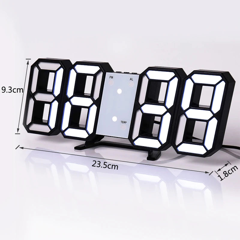 Reloj digital LED 3DRelojes