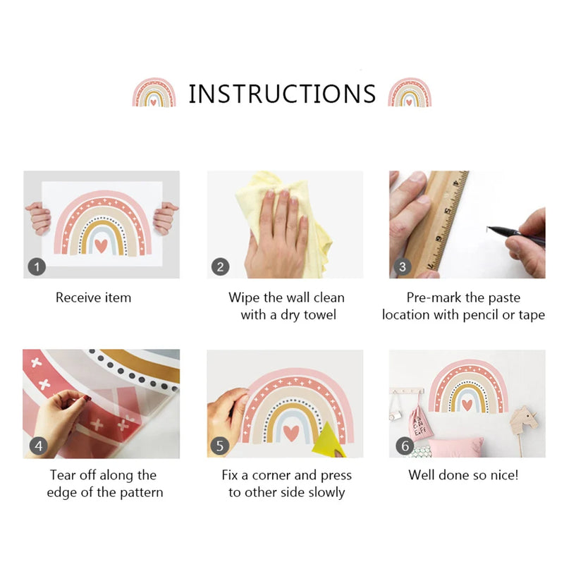 Pegatinas de pared de mapa del mundo grande con dibujos de animalesAdhesivos