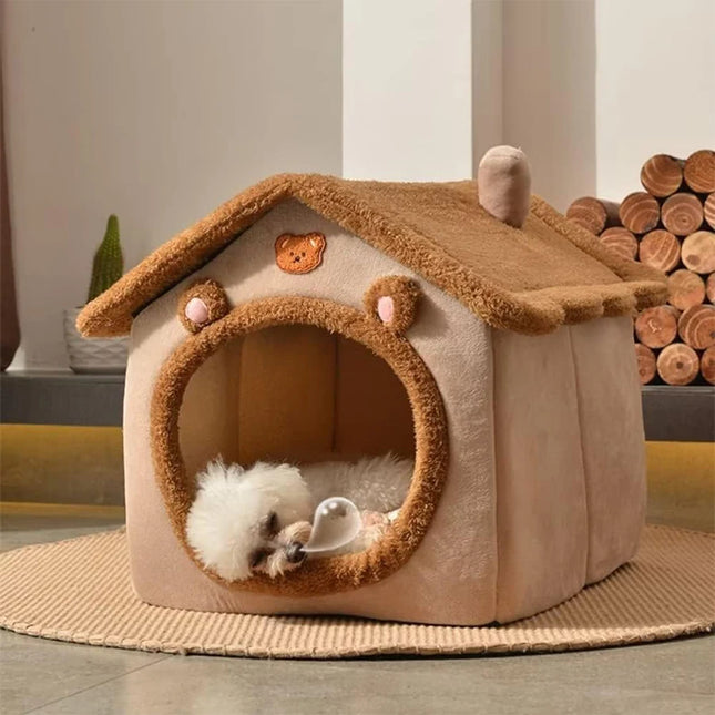 Foldable pet house