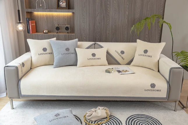 Love Home Embroidery Individual Sofa Covers